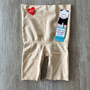 Womens NWT Assets by Spanx Shaping High-Waist Shorts - M